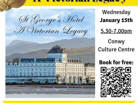 Digwyddiad Awduron - 'St George's Hotel - A Victorian Legacy' gan Jo Perry