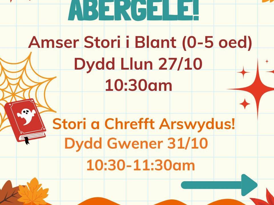 ABERGELE - Stori a Chrefft Arswydus!