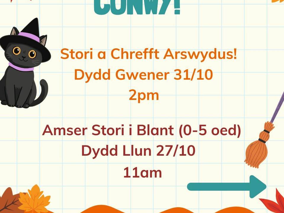 CONWY - Stori a Chrefft Arswydus!